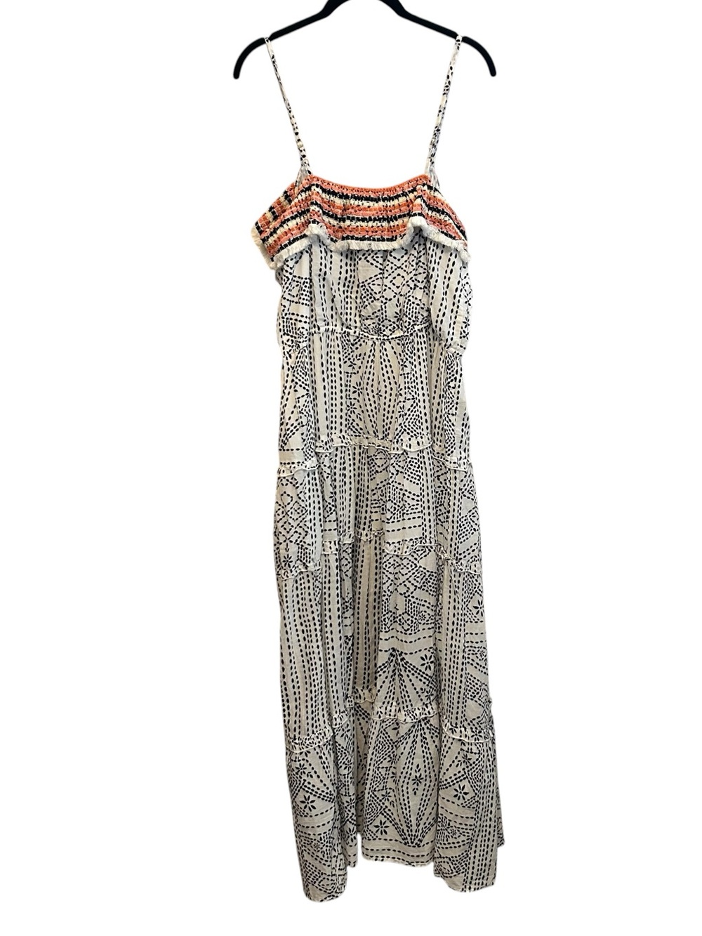 THML Maxi Tiered Boho Dress Size XL - Picture 1 of 9